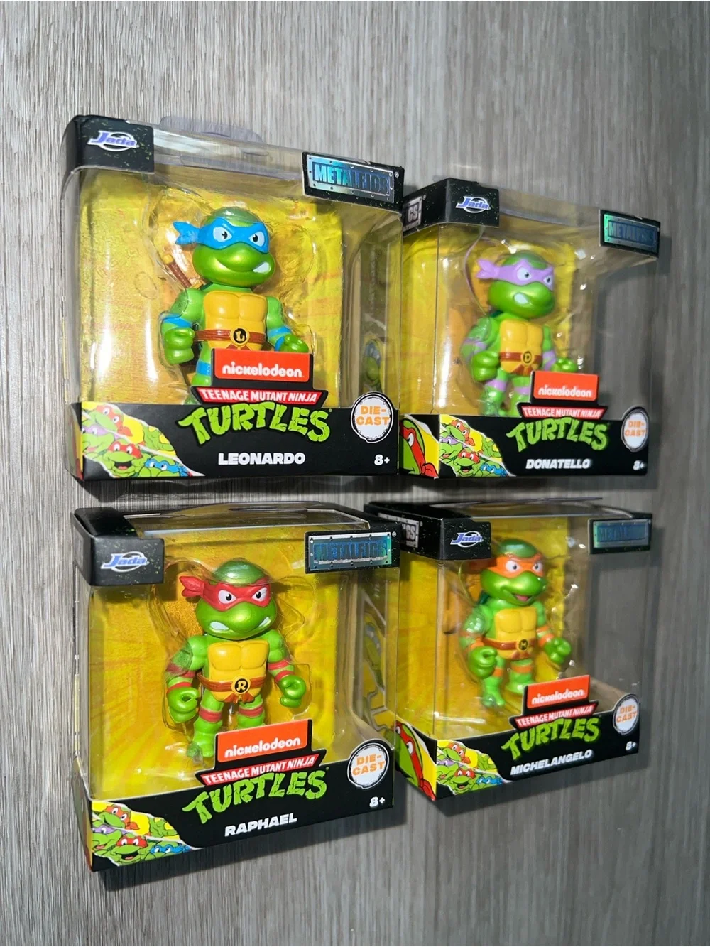 Teenage Mutant Ninja Turtles - Die Cast - Metalfigs - Nickelodeon